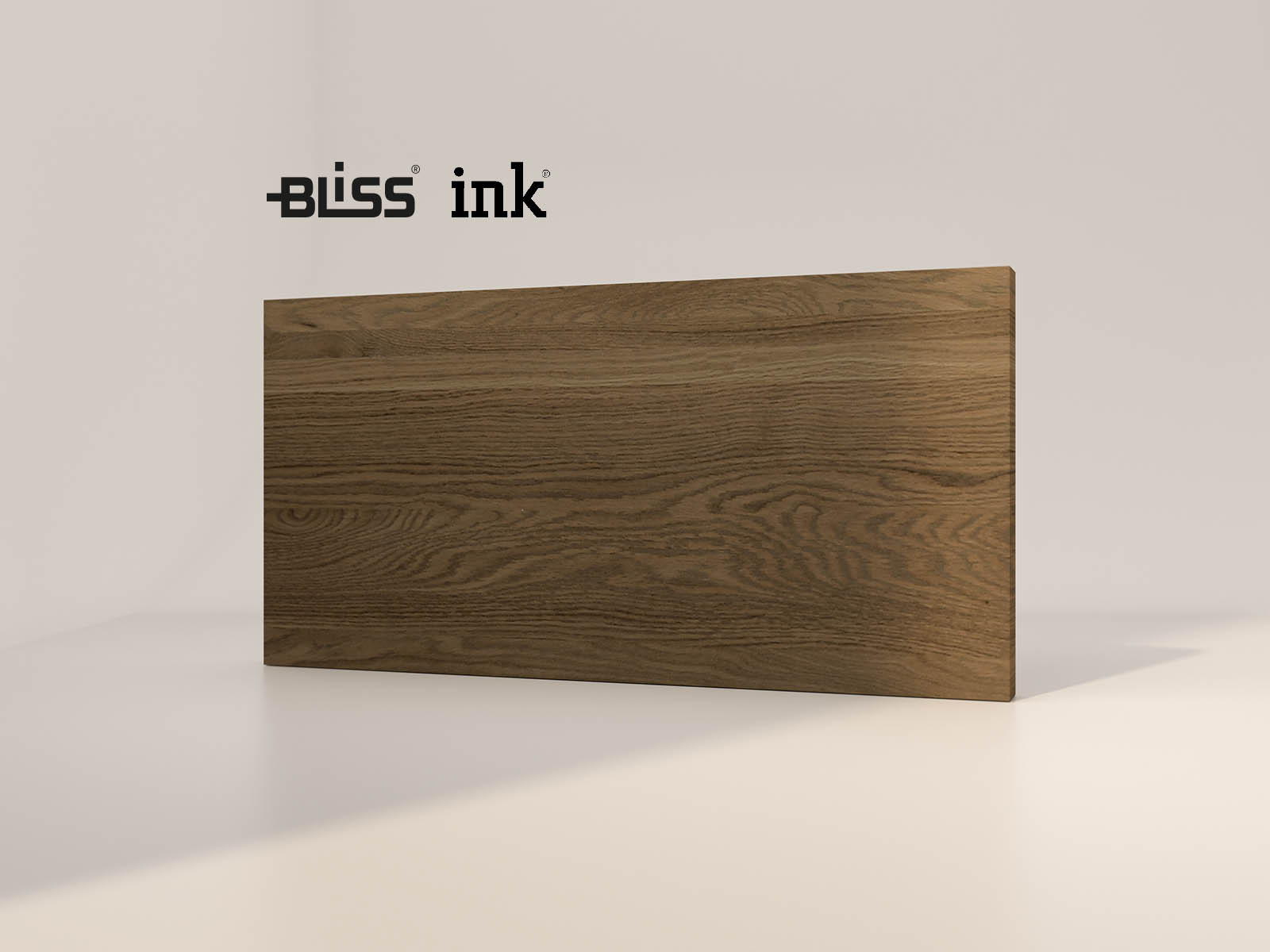 Colour sample solid oak Ash grey