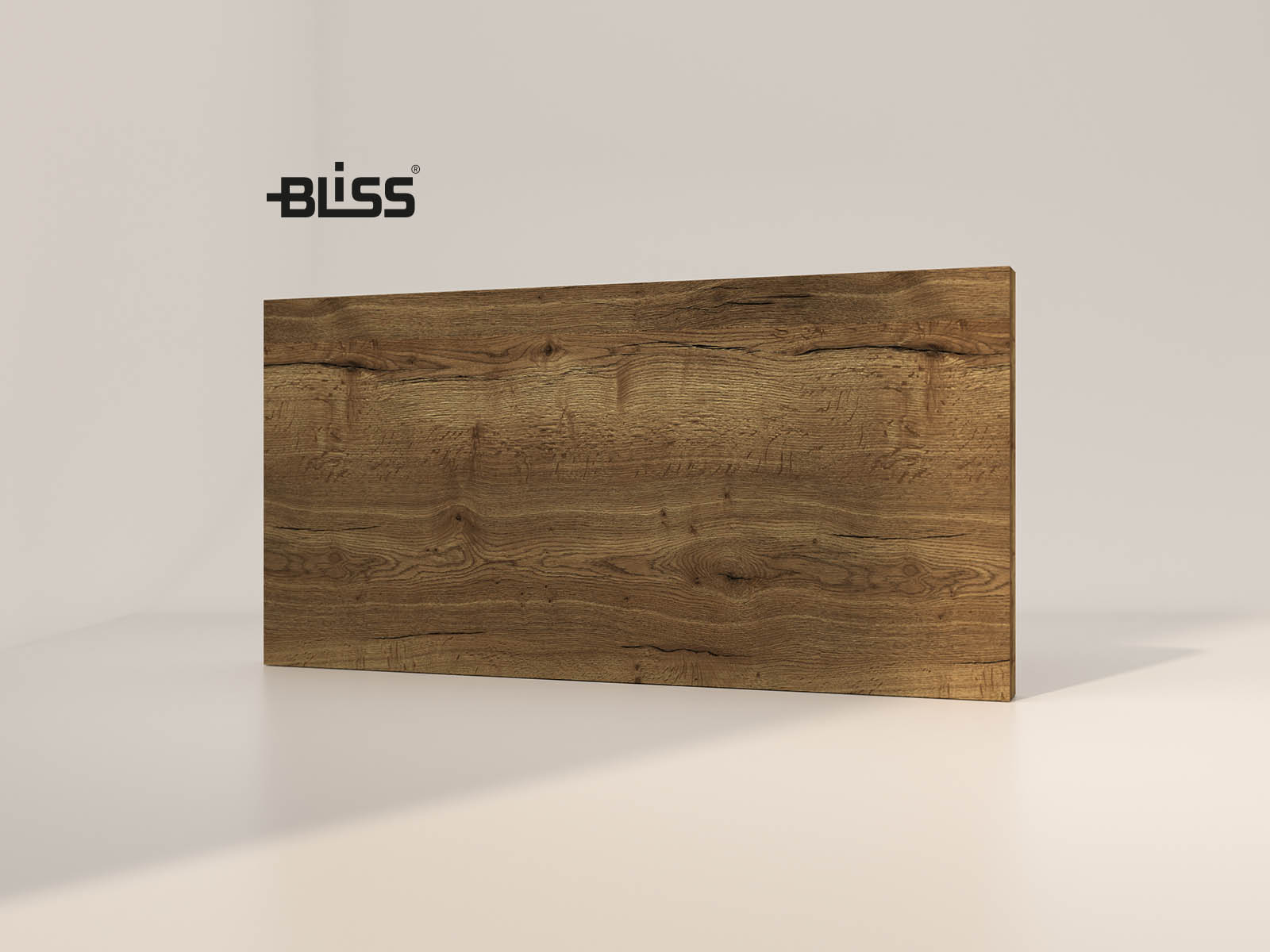 Colour sample decor Cuban oak