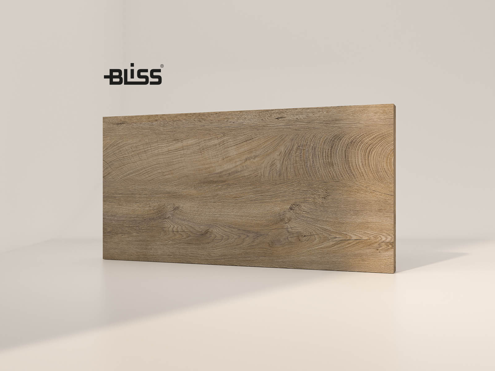 Colour sample decor Raw oak