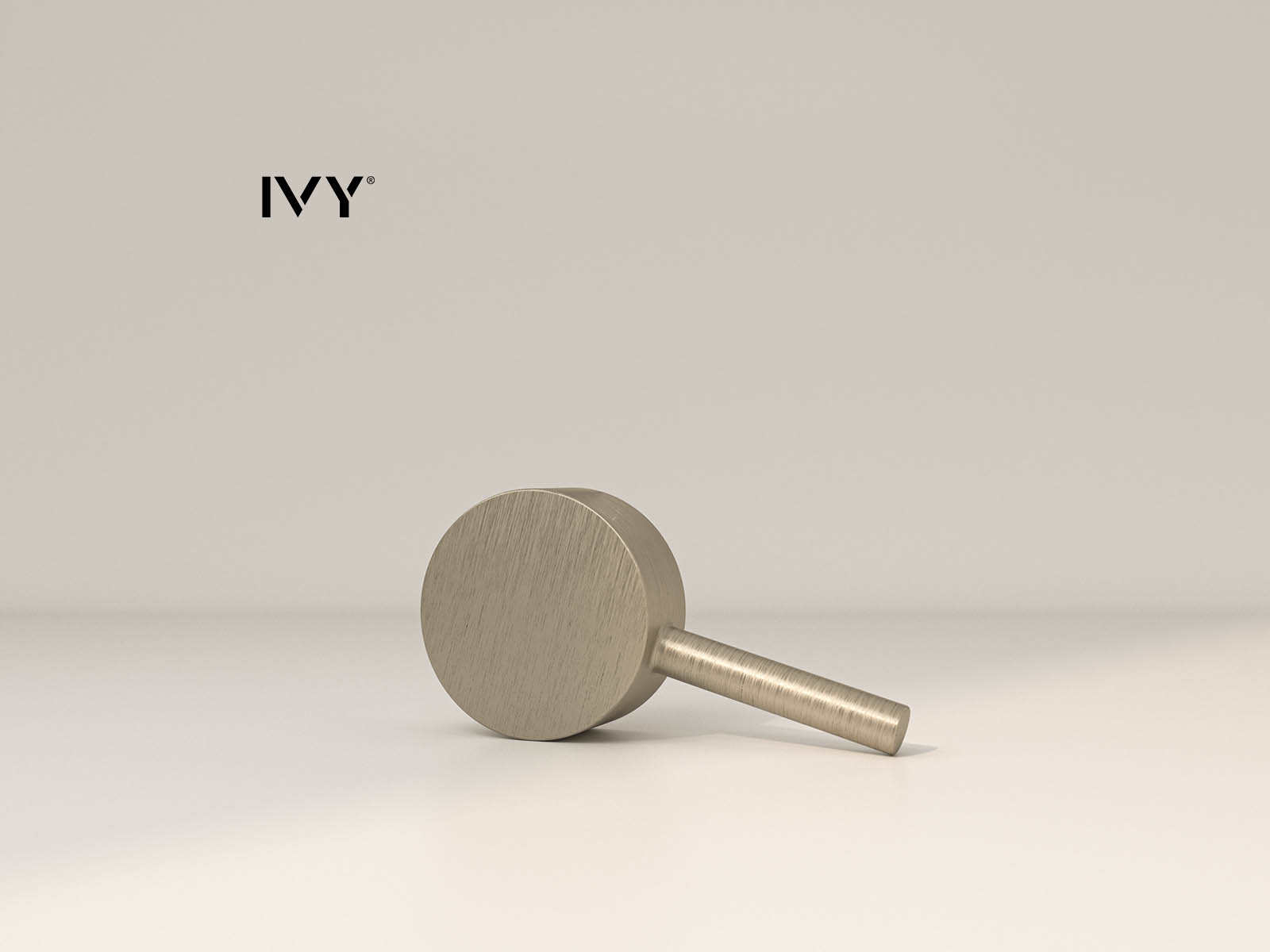 Bond hendel kleurstaal geborsteld nickel PVD